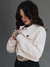Jaqueta Cropped Approve Basic Off White