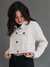 Jaqueta Cropped Approve Basic Off White