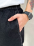 Calça Plus Size Confort Cargo II Ska Sarja Preta