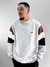 Moletom Careca Ous Crewneck Shoulders Cinza Mescla