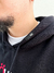 Moletom Canguru Ous Semi Logo 2 Preto