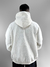 Moletom Canguru Ous Fili Pristine Off White