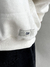 Moletom Canguru Ous Fili Pristine Off White