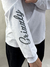 Camiseta Manga Longa Grizzly Mini Bear Script L/S Tee Branca