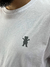 Camiseta Manga Longa Grizzly Mini Bear Script L/S Tee Branca
