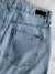 Saia Jeans Volcom Mini Shirt Blue Stone Azul