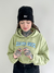 Moletom Cropped Santa Cruz Galactic Hood Verde - loja online