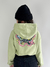 Moletom Cropped Santa Cruz Galactic Hood Verde