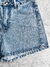 Shorts Feminino Jeans Hocks Intelecto II Azul Claro - Ska Skate Rock
