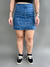 Saia Jeans Hocks Mosaico Azul - comprar online