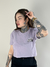 Camiseta Feminina Volcom Night Out Lilas na internet