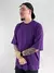Combo Camiseta Ska Oversized Basic Bege Roxo