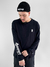 Camiseta Manga Longa Grizzly Mini Bear Script L/S Tee Preta