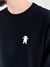 Camiseta Manga Longa Grizzly Mini Bear Script L/S Tee Preta