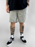 Bermuda Plus Size Sarja Light Ska Cinza