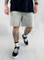 Bermuda Plus Size Sarja Light Ska Cinza