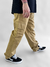Calça Plus Size Confort Cargo Ska Sarja Caqui