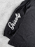Camiseta Manga Longa Grizzly Mini Bear Script L/S Tee Preta