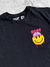 Camiseta Plus Size Deaf Propaganda Preta na internet