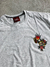 Camiseta Plus Size Chemical Isqueiro Old School Cinza Claro