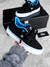 Tênis Dc Infantil Alvil Tx La Tn Preto Branco Azul