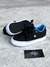Tênis Dc Infantil Alvil Tx La Tn Preto Branco Azul - loja online