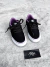 Tênis Dc Infantil Alvil Tx La Tn Preto Roxo - Ska Skate Rock