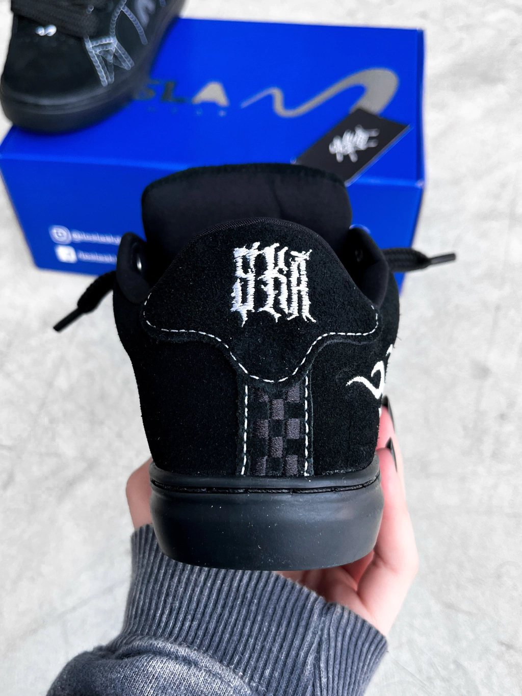 Tênis Tesla Hertz x Ska Hold On Preto Preto