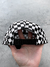 Boné Five Panel Riot Checkerboard Preto Branco