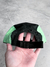 Boné Five Panel Stranger STR Tricolor Verde Preto Cinza
