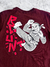Camiseta Juvenil Blunt Premium Sensei Marsala