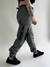 Calça Cargo Jogger Sarja Tumblr Riot Chumbo - comprar online