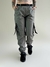 Imagem do Calça Cargo Jogger Sarja Tumblr Riot Chumbo