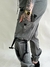 Calça Cargo Jogger Sarja Tumblr Riot Chumbo - loja online