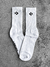 Kit 3 Meias Cano Médio Converse Star Chevron Branca - loja online