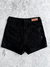 Shorts Feminino Sarja Hocks Intelecto Preto - Ska Skate Rock