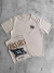Camiseta Plus Size Blunt Regular Corsairs Bege