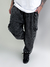 Calça Ballon Cargo Ska Jeans Estonado Preta