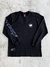 Camiseta Manga Longa Orange Brand State Authority Preta