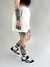 Shorts Feminino Puma Ess Elevated High-Rise Rib Off White
