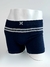 Cueca Boxer Hurley Seamles Azul Marinho Cinza - comprar online