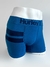 Cueca Boxer Hurley Cós Largo Seamless Azul Marinho na internet