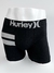 Cueca Boxer Hurley Cós Largo Seamles Preto Cinza - comprar online