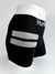 Cueca Boxer Hurley Cós Largo Seamles Preto Cinza na internet
