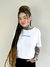 Cropped Converse Oversized Puff Fit Branco