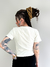 Cropped Element Story Bbytee Off White - loja online
