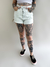 Shorts Feminino Jeans Volcom 1991 Stoned Delave Azul Claro - comprar online