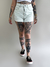Shorts Feminino Jeans Volcom 1991 Stoned Delave Azul Claro - comprar online
