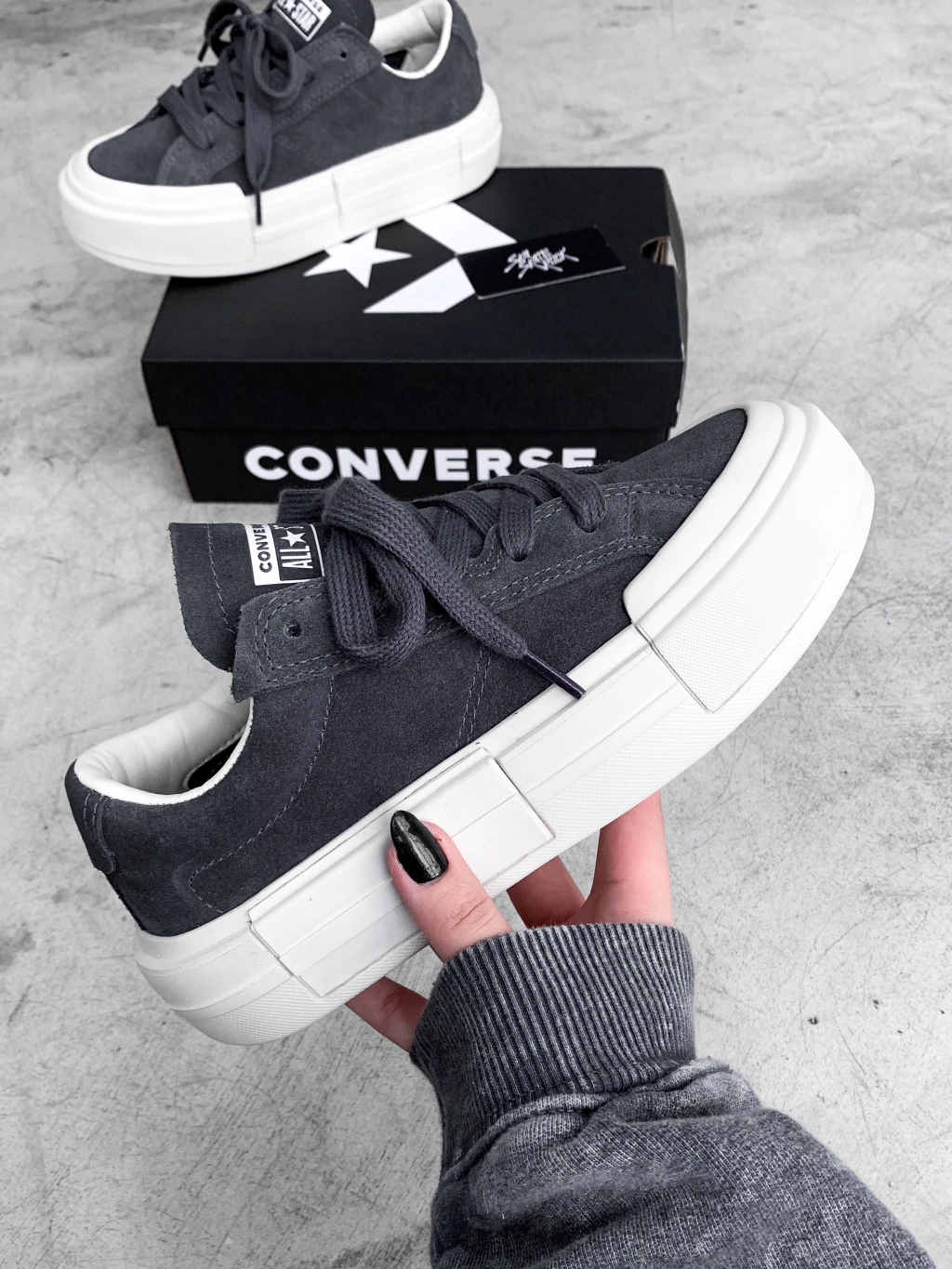 Tênis Converse Chuck Taylor All Star Cruise Ox Crafted Colors Cinza