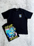 Camiseta Plus Size Blunt Regular Chihiro Preta - comprar online